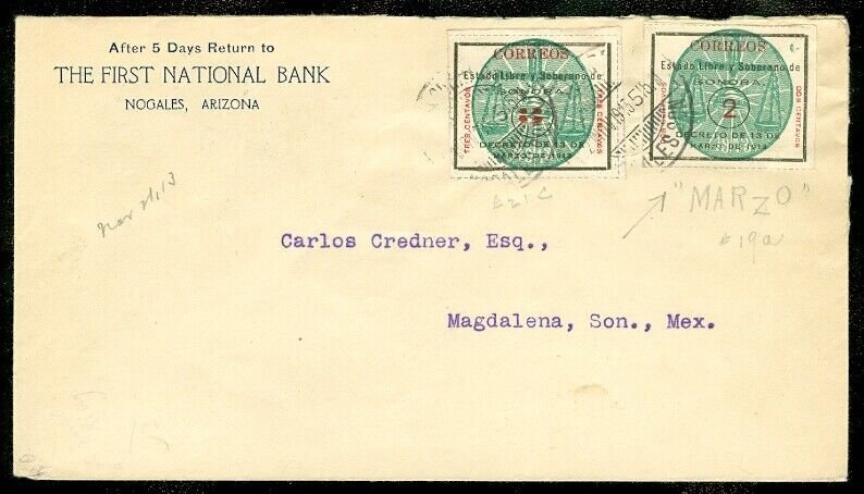 EDW1949SELL : MEXICO Rare Seal Issues on cover.