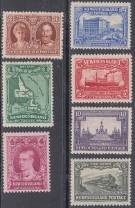 CANADA (Newfoundland) Sc#163-9 MISSING HI-VALUES,  MNH/VLH