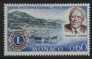 MONACO  665  MINT HINGED,