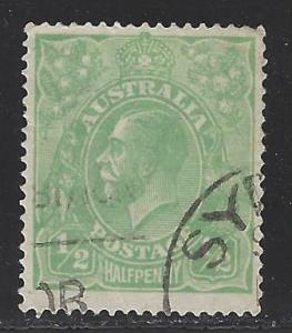 Australia Scott # 19, used
