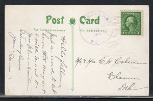 US Farnhurst DE New Castle County DPO 1914 c126