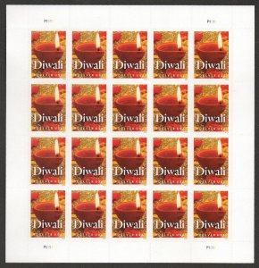 MALACK 5142 Forever Diwali Full Sheet, VF OG NH sheet5142