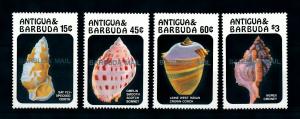 [99624] Barbuda 1986 Marine Life Sea shells OVP Barbuda airmail MNH