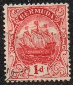 Bermuda Sc #83b Used