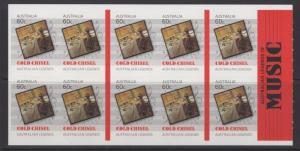 AUSTRALIA SGSB423(3914a) 2013 LEGENDS OF MUSIC BOOKLET MNH