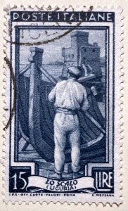 AlexStamps ITALY #556 VF Used 