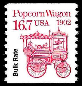# 2261 MINT NEVER HINGED 1902 POPCORN WAGON