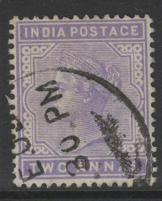 INDIA SG116 1900 2a PALE VIOLET USED