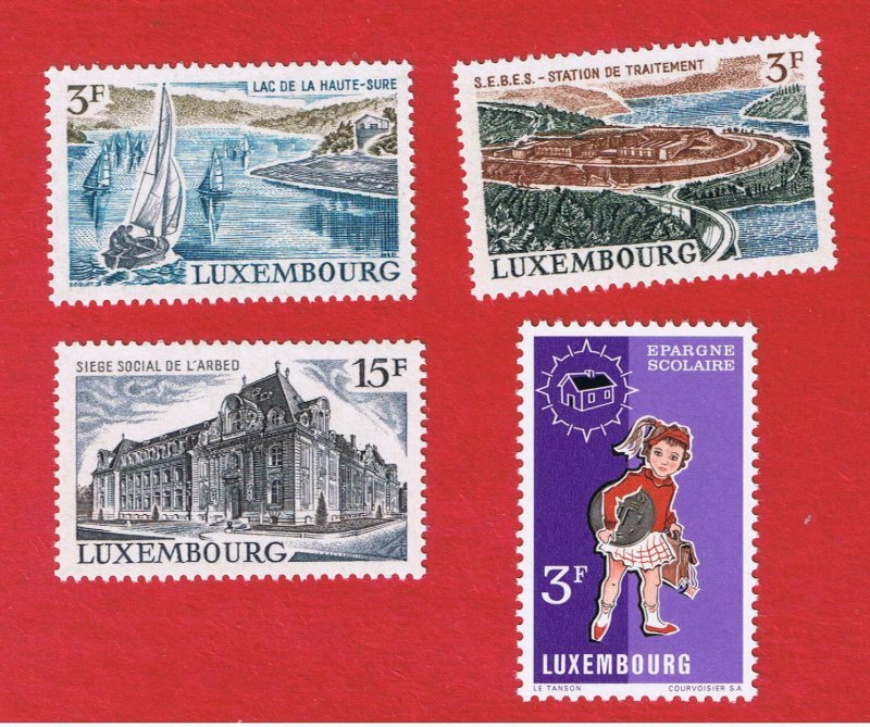 Luxembourg #503-506  MNH OG  Various Scenes  Free S/H