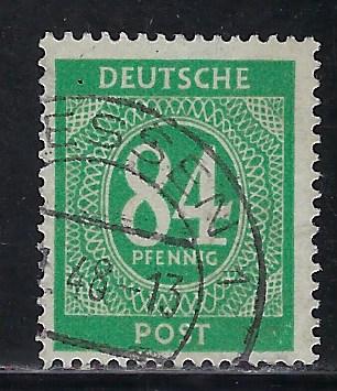 Germany AM Post Scott # 555, used