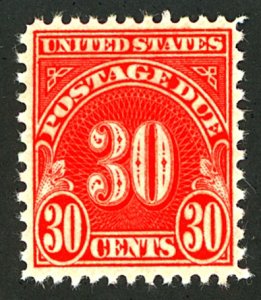 U.S. #J75 MINT OG HR