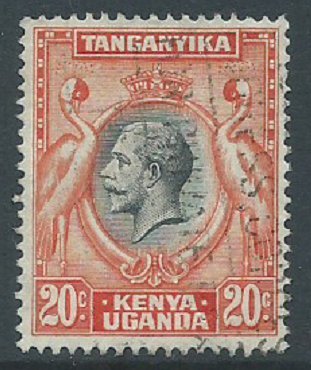 Kenya, Uganda & Tanganyika, Sc #50, 20c Used