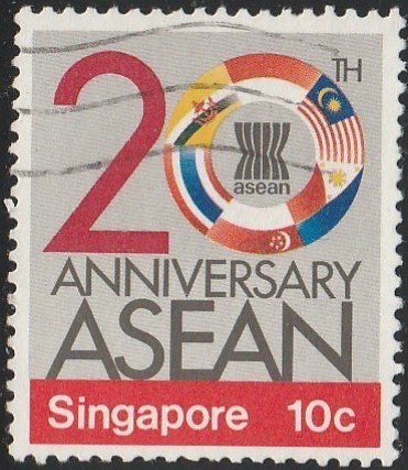 Singapore,  #502 Used  From 1987