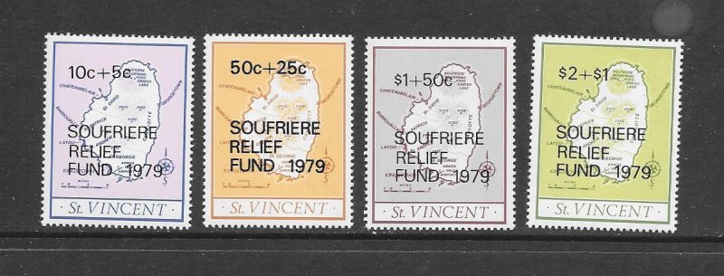 ST VINCENT #B1-4  RELIEF FUND  MNH