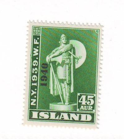 Iceland Sc237-9 1941 Sturluson stamps mint