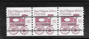 #1903A MNH Strip of 3