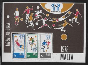 MALTA SC# 551a  FVF/MNH 1978