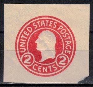 USA - Cut Corner - Scott U429 MNH