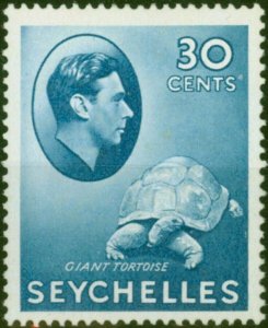 Seychelles 1941 30c Blue SG142a Fine MM