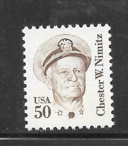 #1869A MNH Large Block Tagging Dull Gum Single