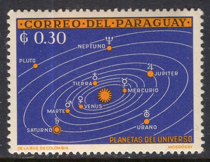 Paraguay 731 Space MNH VF