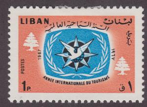 Lebanon 449 International Year of Toursim 1967