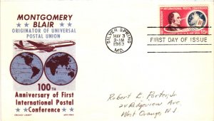 #C66 Montgomery Blair – Cachet Craft Boll Cachet – Aps