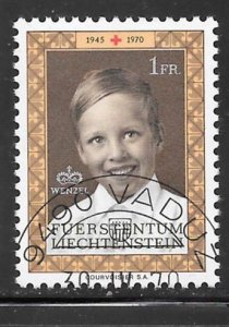 Lichtenstein #465 Used Single