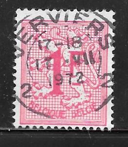 Belgium 420: 1f Lion Rampant, used, VF