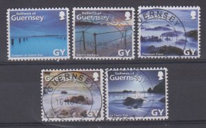 Guernsey 2008 Sea Views (local rate) Commercial used set 5