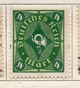 Germany 1922 Early Issue Fine Mint Hinged 4M. 101530