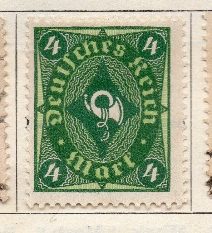 Germany 1922 Early Issue Fine Mint Hinged 4M. 101530