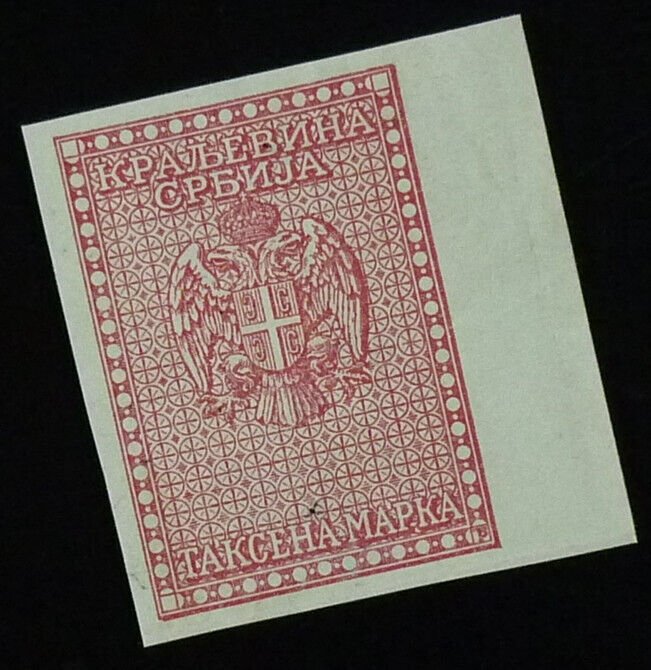 Serbia c1900. Proof - Revenue Stamp US 6 