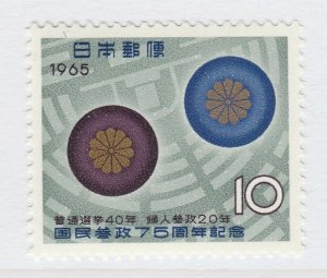 Japan 1965 National Suffrage Shidzue Kato Woman Rights Postwar MNH** 16392-