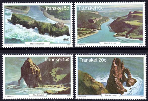 Transkei - 1980 Tourism Set MNH** SG 79-82