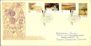 Australia, Worldwide First Day Cover, Art