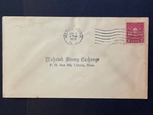 1929 FDC - Sc# 654 Edison's First Lightbulb - Menlo Park Cancel - No Cachet