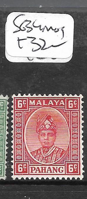 MALAYA PAHANG  (P0105BB)  8C  SG 34  MOG