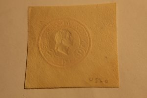 US U520c  CUT SQUARE USED  SCARCE