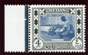 Sudan 1959 4p deep blue & black superb MNH. SG 133a.