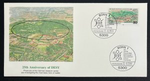 Germany, 1984, SC#1426, Electron Synchrotron Center, FDC, VF