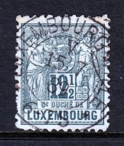 Luxembourg - Scott #53 - Used - Thinning - SCV $24