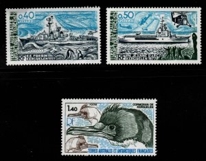 FSAT TAAF Scott 77-79 MNH**  1979 stamp set