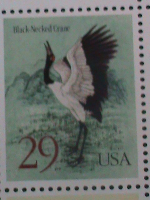 ​UNITED STATES-1994-SC# 2867-8 BLACK NECK & WHOOPING CRANES-MNH SHEET VF
