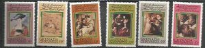 GREN. GRENADINES - 1978 - Peter Paul Rubins - Perf 6v Set - Mint Never Hinged