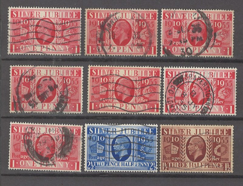 COLLECTION LOT # 3054 GB #227-9 9 STAMPS 1935 CV+$17 CLEARANCE