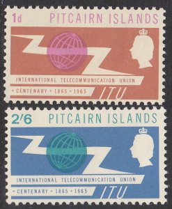 Pitcairn Islands 52-53 MH CV $6.25