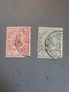 Stamps Italy Scott #117-8 used