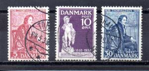 Denmark 264-266 used