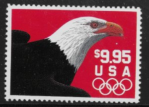 US Scott #2541, Single 1991 Eagle $9.95 VF MNH